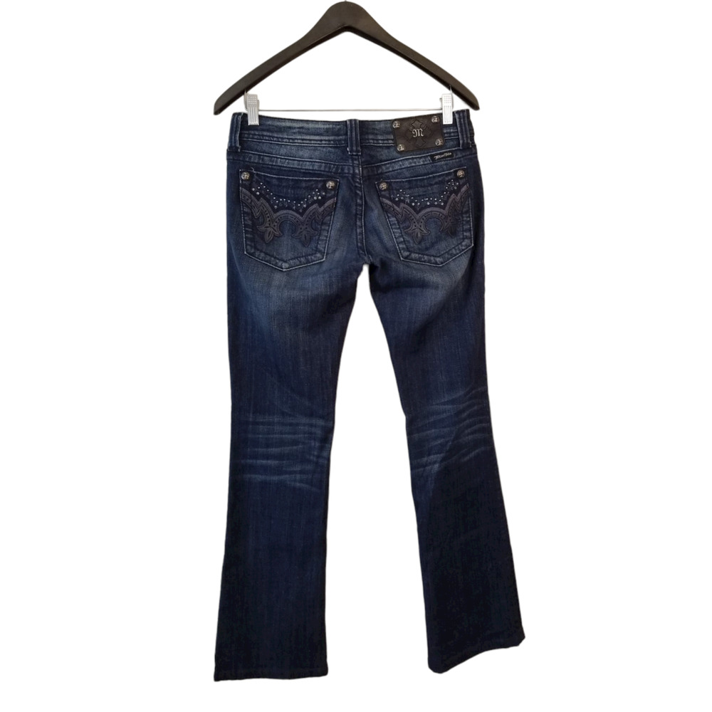 Miss Me Blue Women's Jeans Bootcut Size 28 in Inseam 31‎ in - Picture 6 of 9